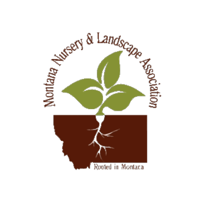 Montana Nursery & Landscape Association logo with sprout